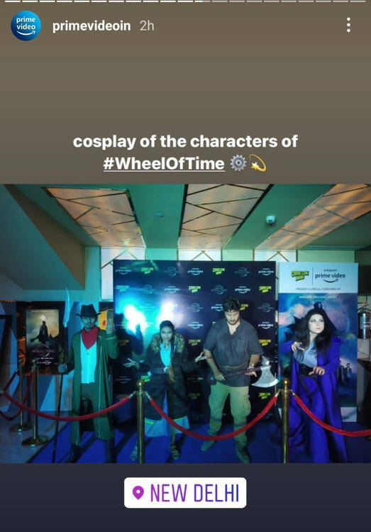 The wheel of time Premiere